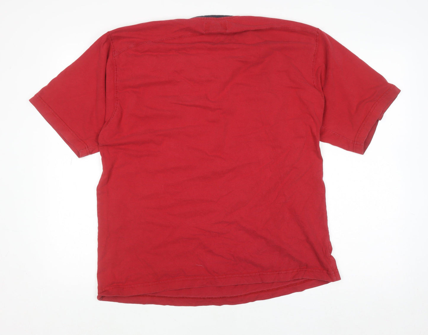 Mens UK Size XL Chaps Ralph Lauren Red  T-Shirt