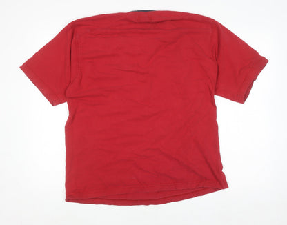 Mens UK Size XL Chaps Ralph Lauren Red  T-Shirt