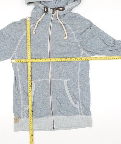 Mens UK Size XS NEXT Grey Full Zip Hoodie