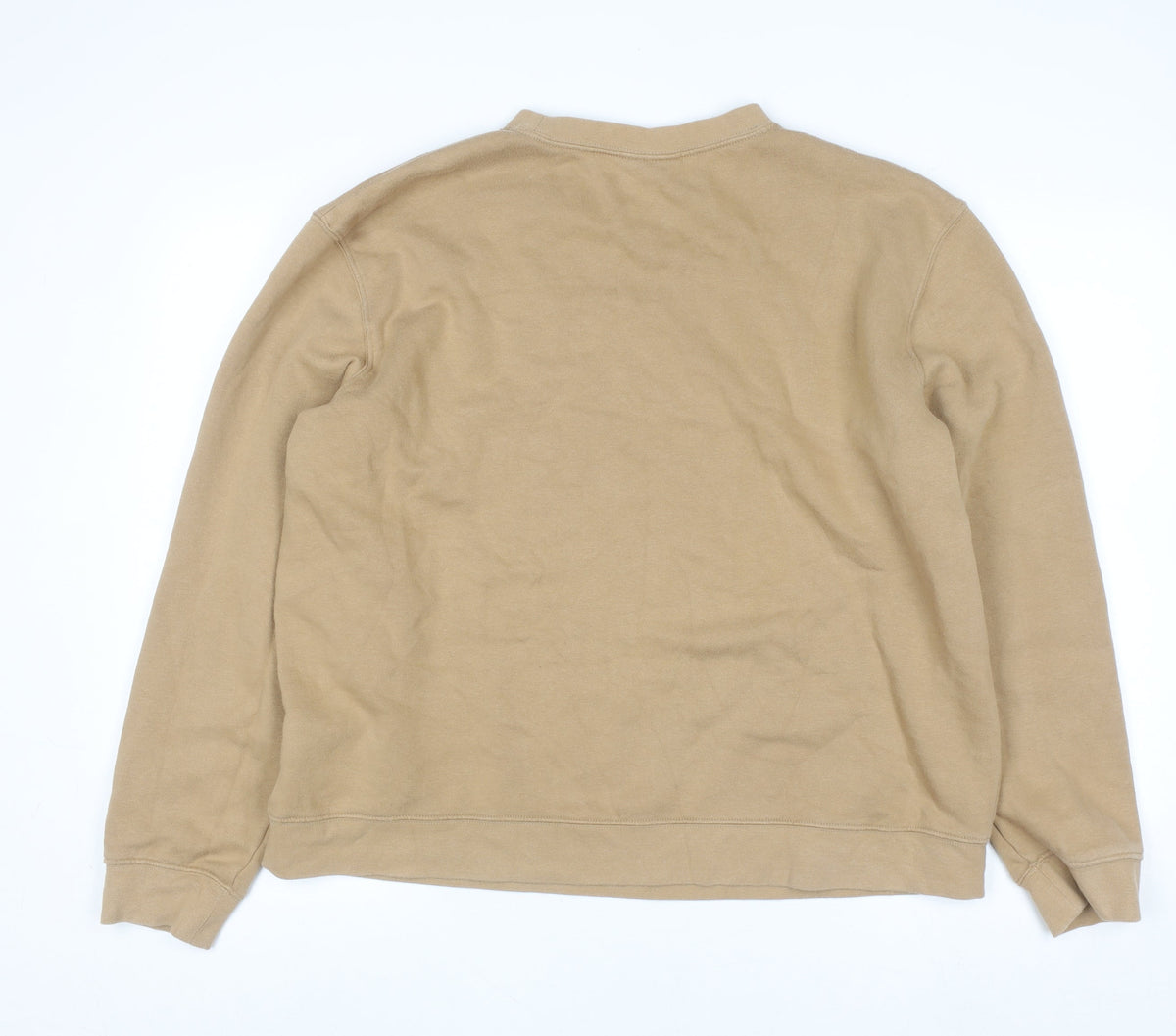 Mens UK Size XL H&M Beige Pullover Sweatshirt