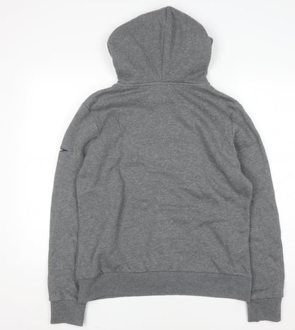 Womens UK Size 14 Superdry Grey Pullover Hoodie