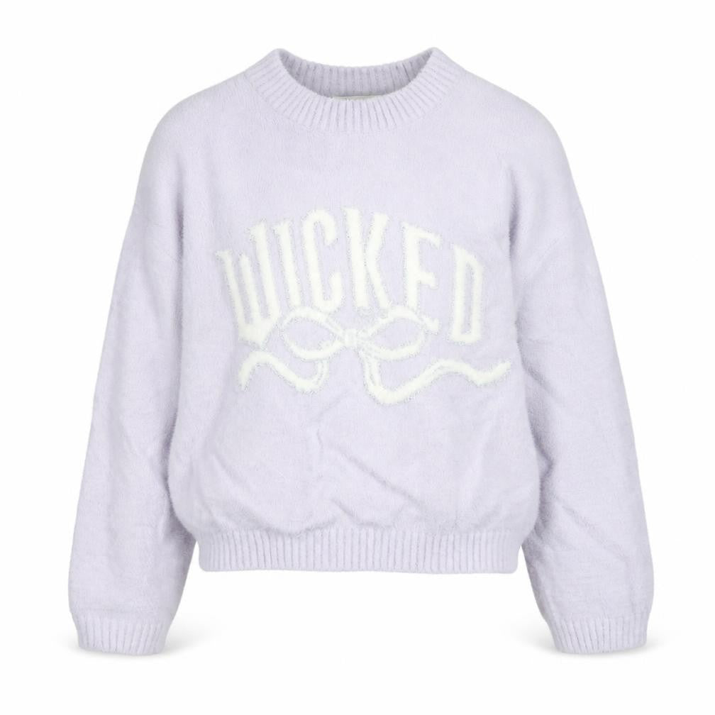 Marks & Spencer Girls Lilac Wicked Pullover Jumper 10-11 Years Soft Knit
