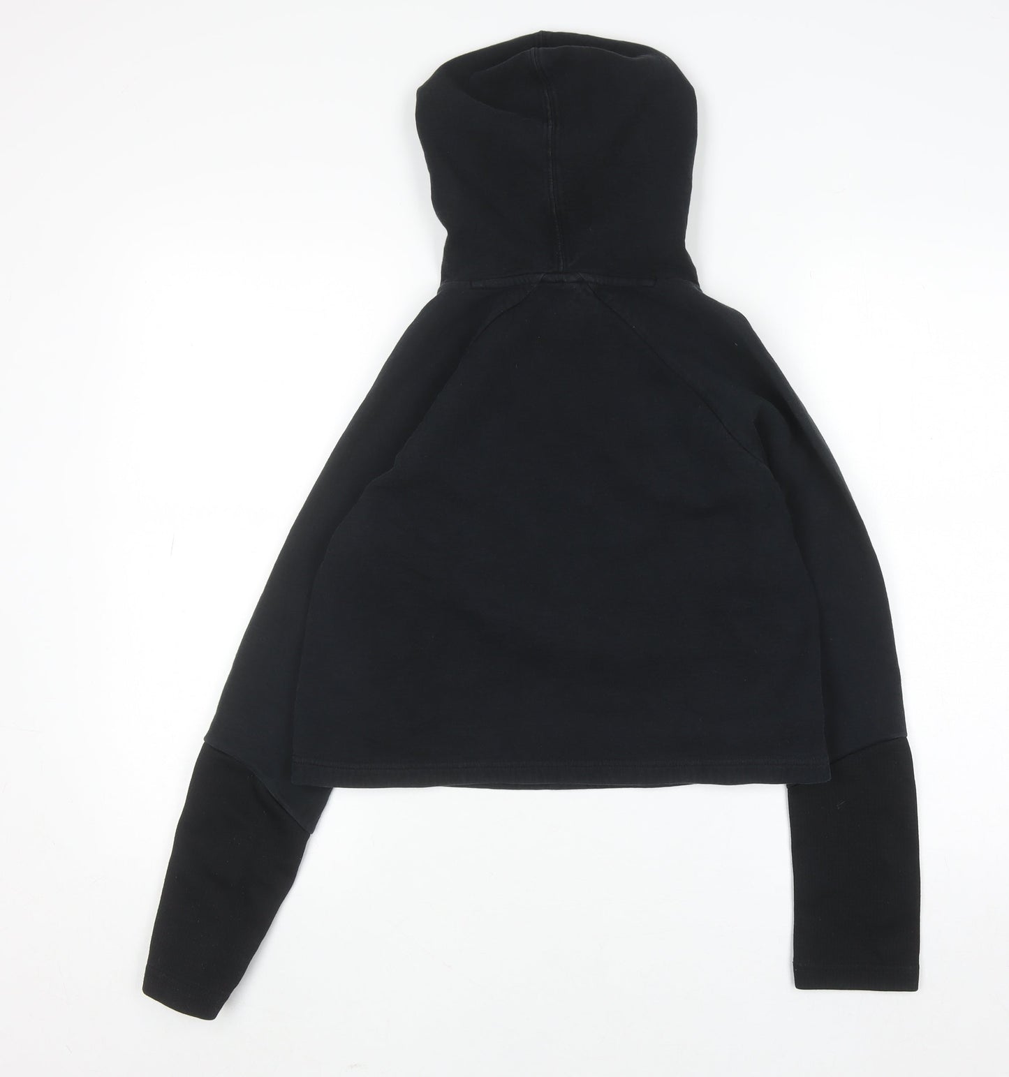 Womens UK Size M PUMA Black Pullover Hoodie