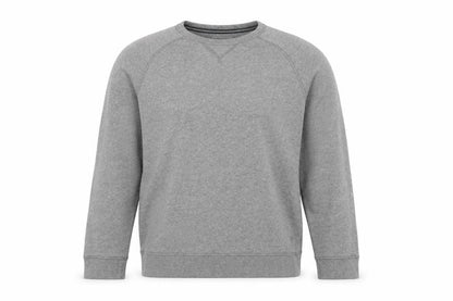 Mens UK Size L Racing Green Grey Pullover Sweatshirt
