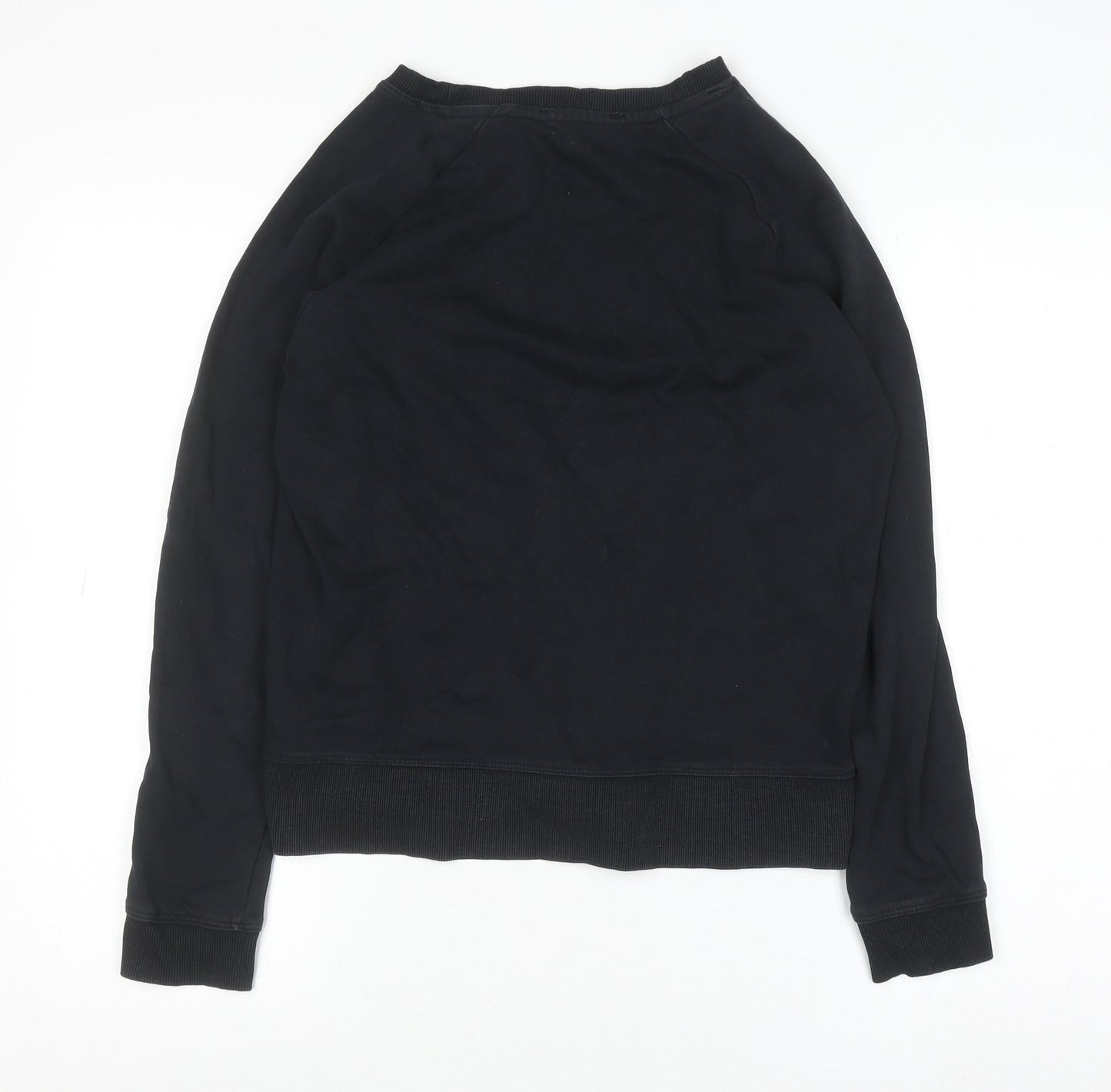 Womens UK Size 8 Mango Black Pullover Sweatshirt