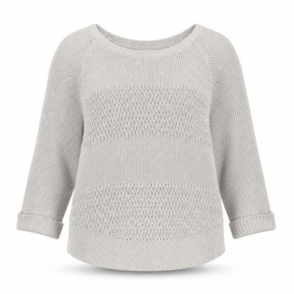 RJR John Rocha Women’s Beige Knit Jumper Size 8 Acrylic Blend