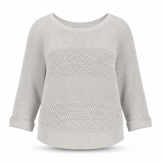 RJR John Rocha Women’s Beige Knit Jumper Size 8 Acrylic Blend