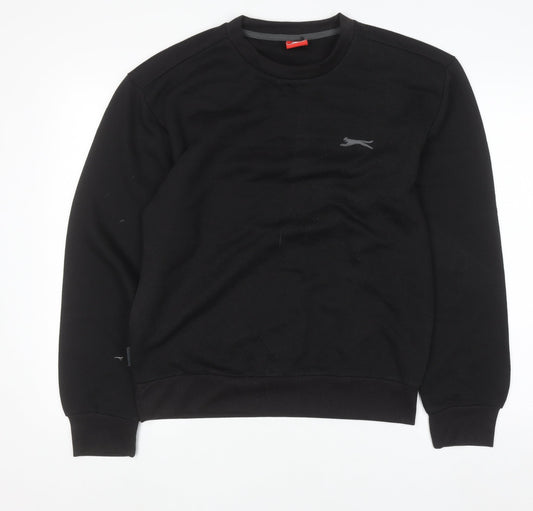 Mens UK Size S Slazenger Black Pullover Sweatshirt