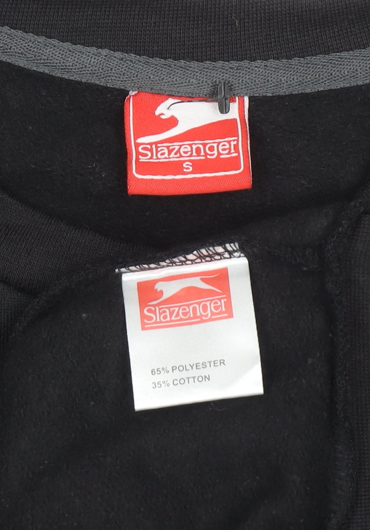Mens UK Size S Slazenger Black Pullover Sweatshirt