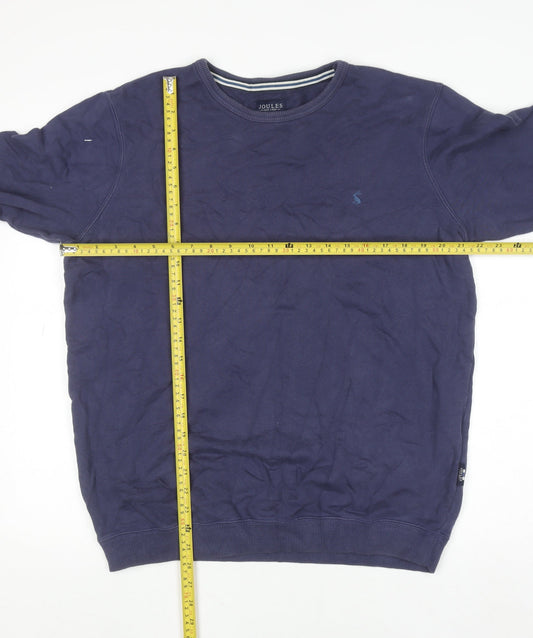 Womens UK Size M Joules Blue Pullover Sweatshirt