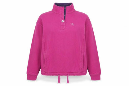 Womens UK Size 16 Sherwood Forest Purple Pullover Sweatshirt