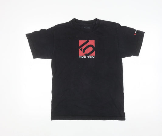 Five Ten Men's Black Short Sleeve Cotton Graphic T-Shirt Size S