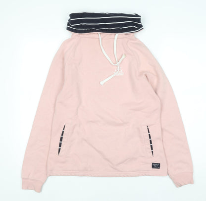 Womens UK Size 8 Quba & Co Pink Pullover Hoodie