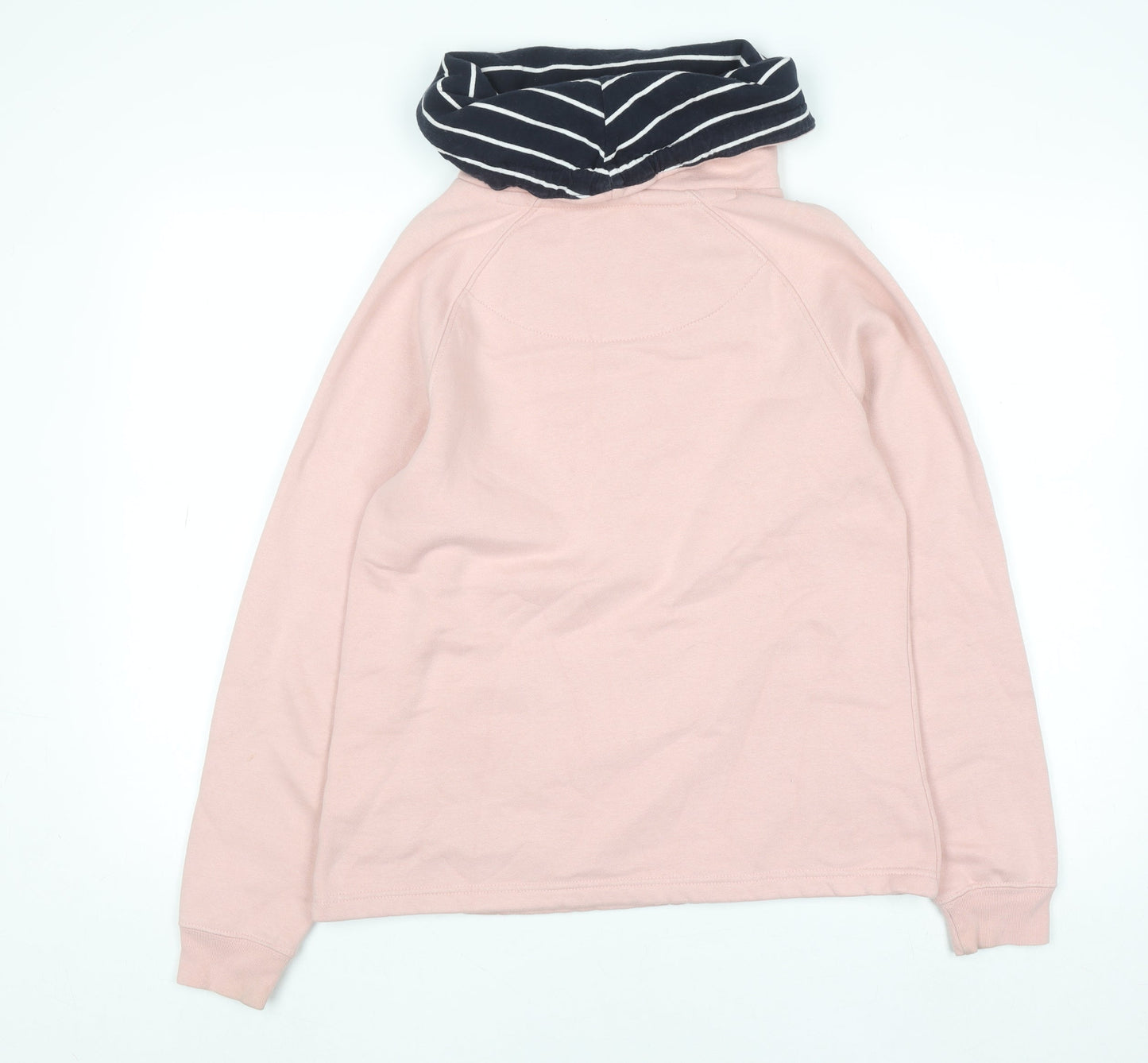 Womens UK Size 8 Quba & Co Pink Pullover Hoodie