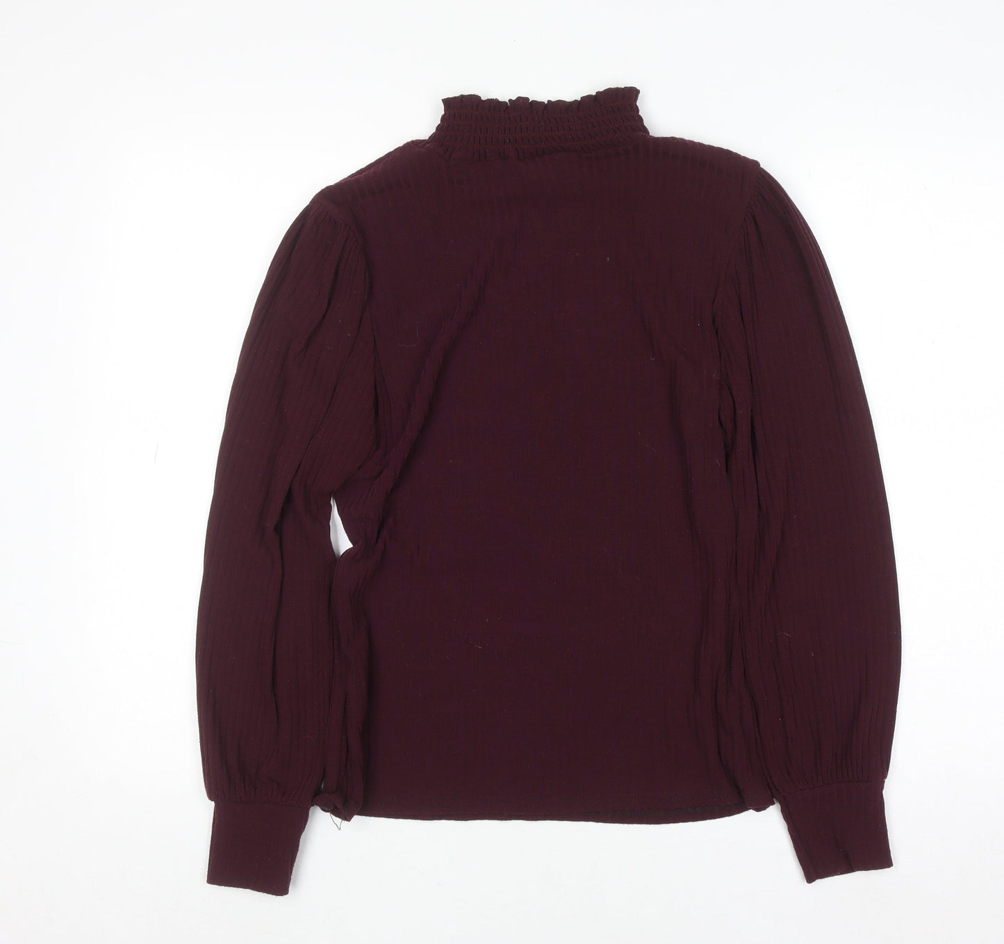 Womens UK Size 16 M&Co Red Pullover Jumper