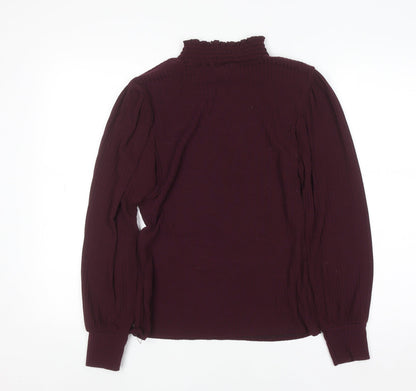 Womens UK Size 16 M&Co Red Pullover Jumper