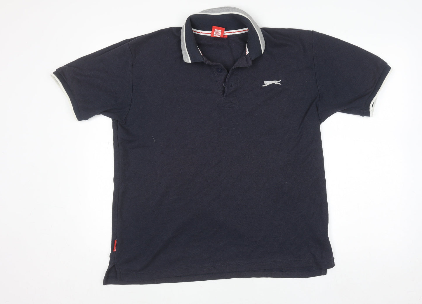 Mens UK Size L Slazenger Cotton Polo Shirt