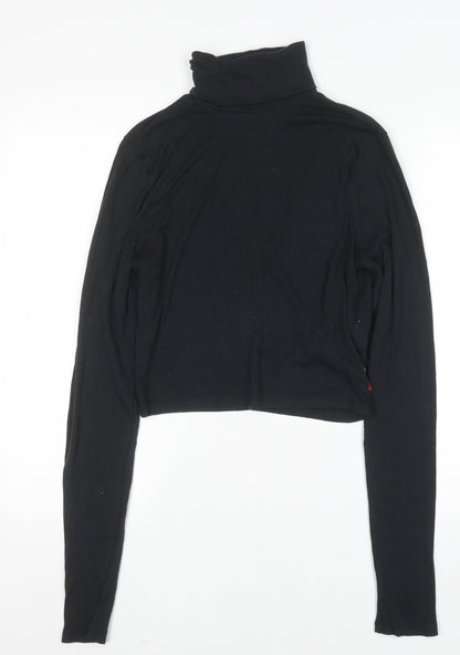 Womens UK Size M Levi's Black Pullover Jumper