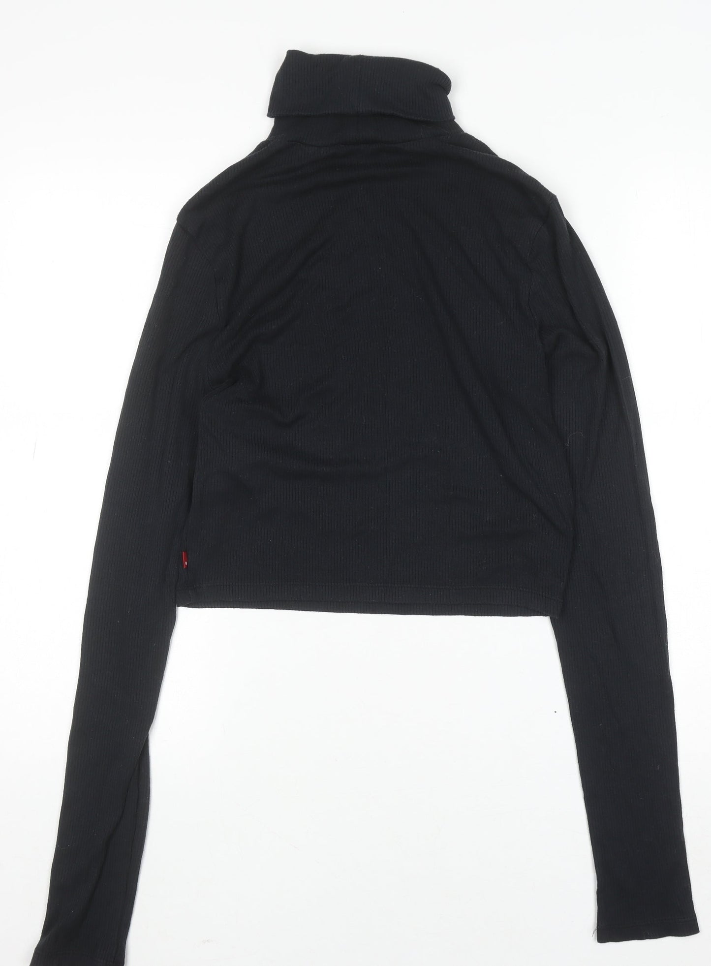 Womens UK Size M Levi's Black Pullover Jumper