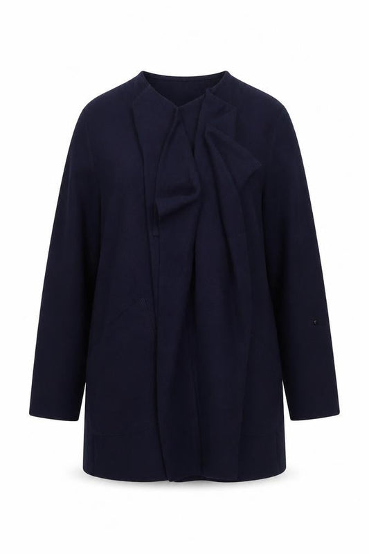 Womens UK Size 14 M&Co Blue Basic Jacket