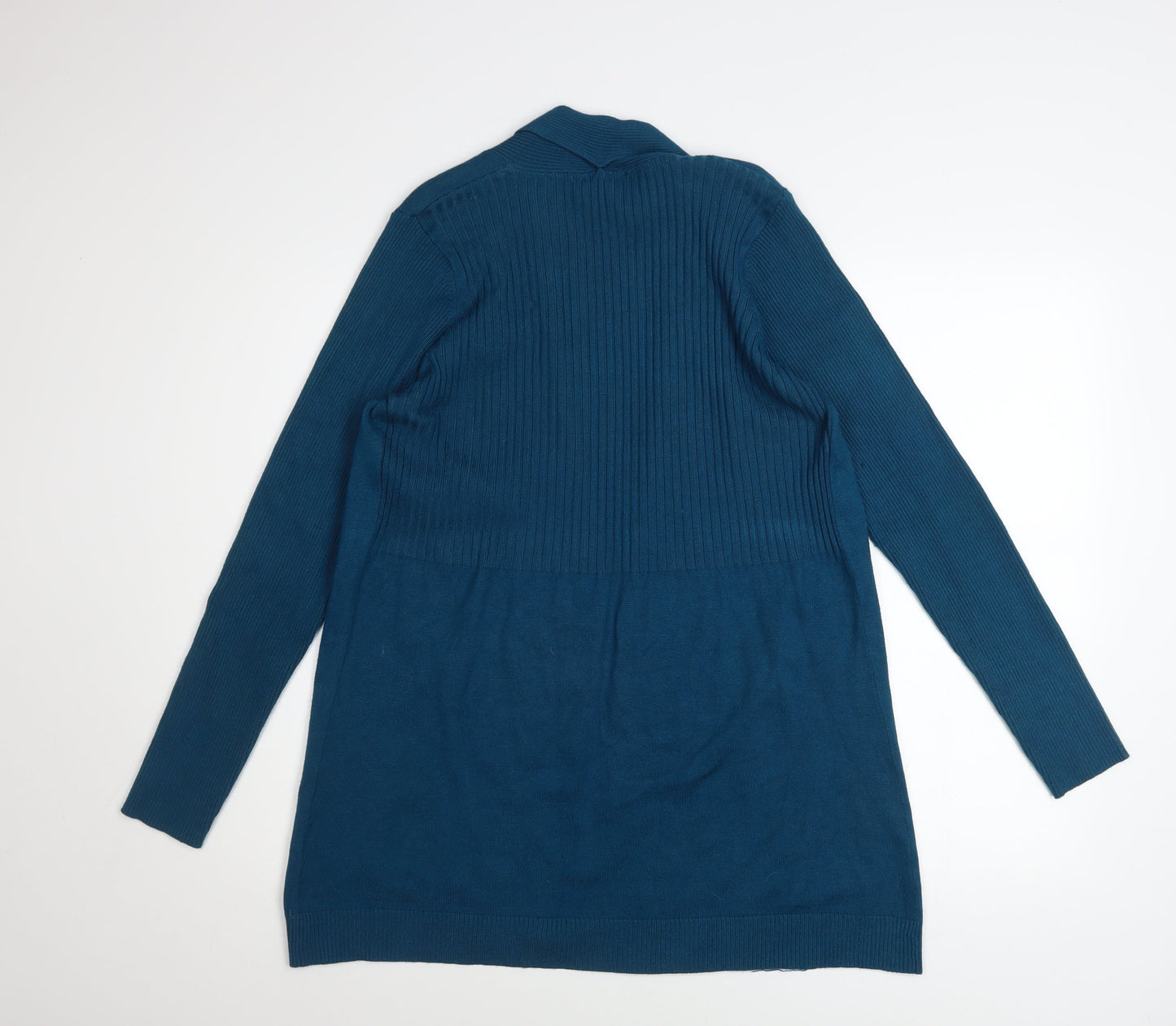 Debenhams Collection Women’s Blue Cardigan Size 14 Long Sleeve Knit