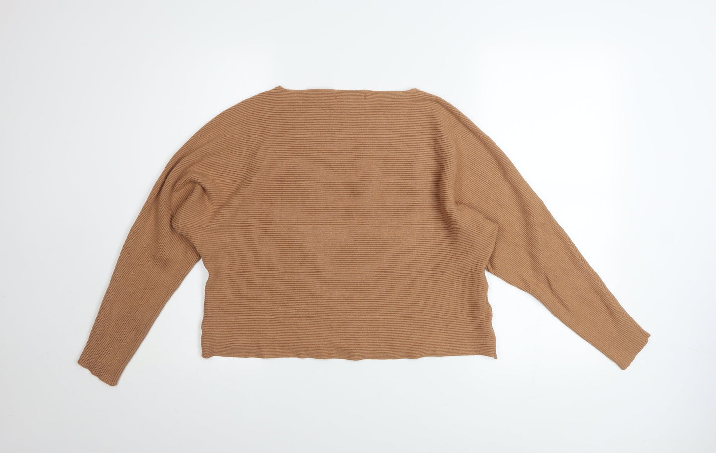 Womens UK Size 8 MNG Beige Pullover Jumper
