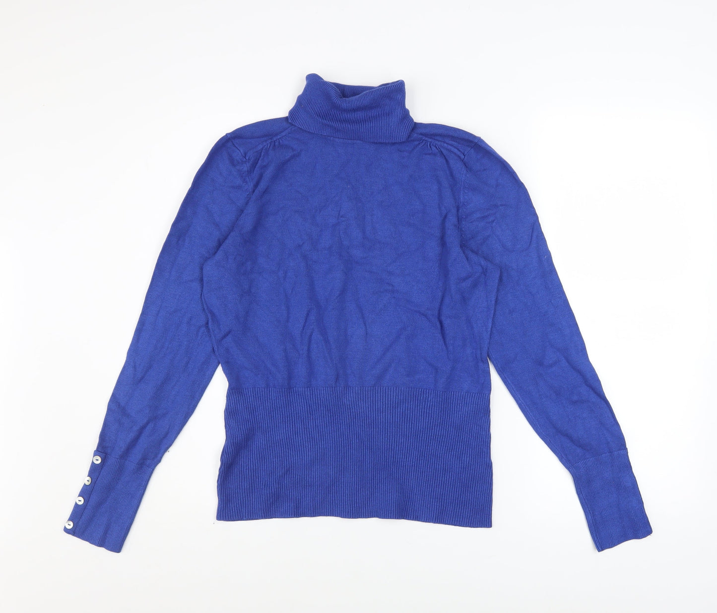 Womens UK Size 14 John Lewis Blue Pullover Jumper