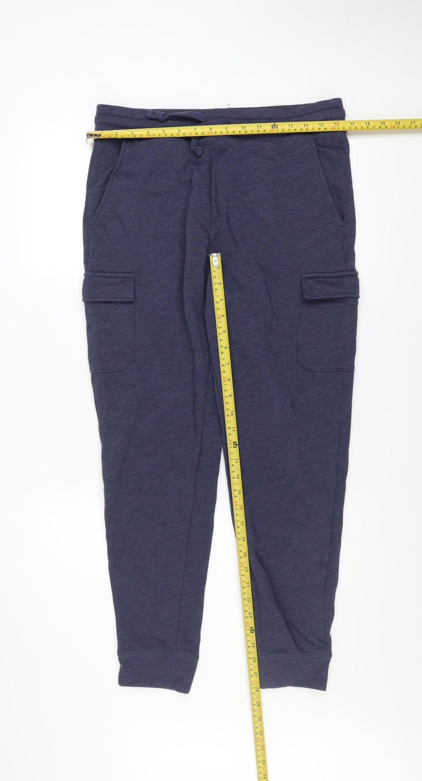 Mens UK Size M Gap Regular Fit Jogger Blue Trousers