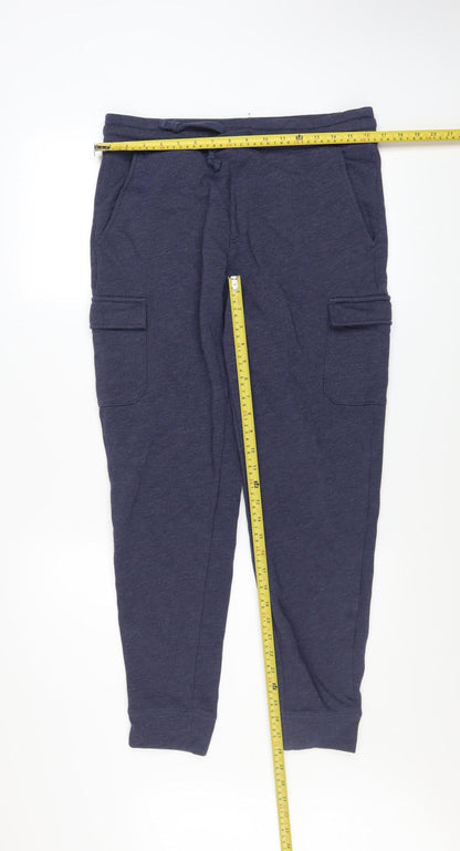 Mens UK Size M Gap Regular Fit Jogger Blue Trousers