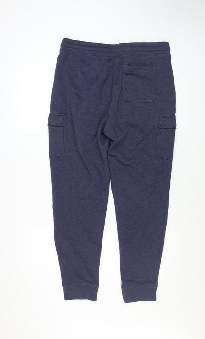 Mens UK Size M Gap Regular Fit Jogger Blue Trousers
