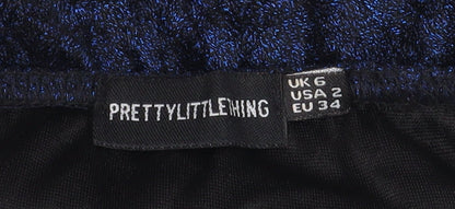 Womens UK Size 6 PRETTYLITTLETHING Bodycon Dress