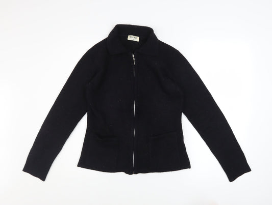 Womens UK Size 12 Kaliko Black Basic Jacket