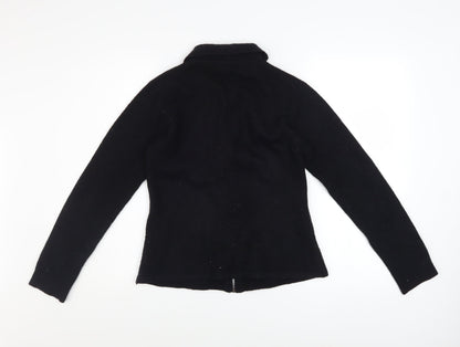Womens UK Size 12 Kaliko Black Basic Jacket