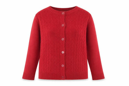 Womens UK Size 14 Honor Millburn Red Cardigan Jumper