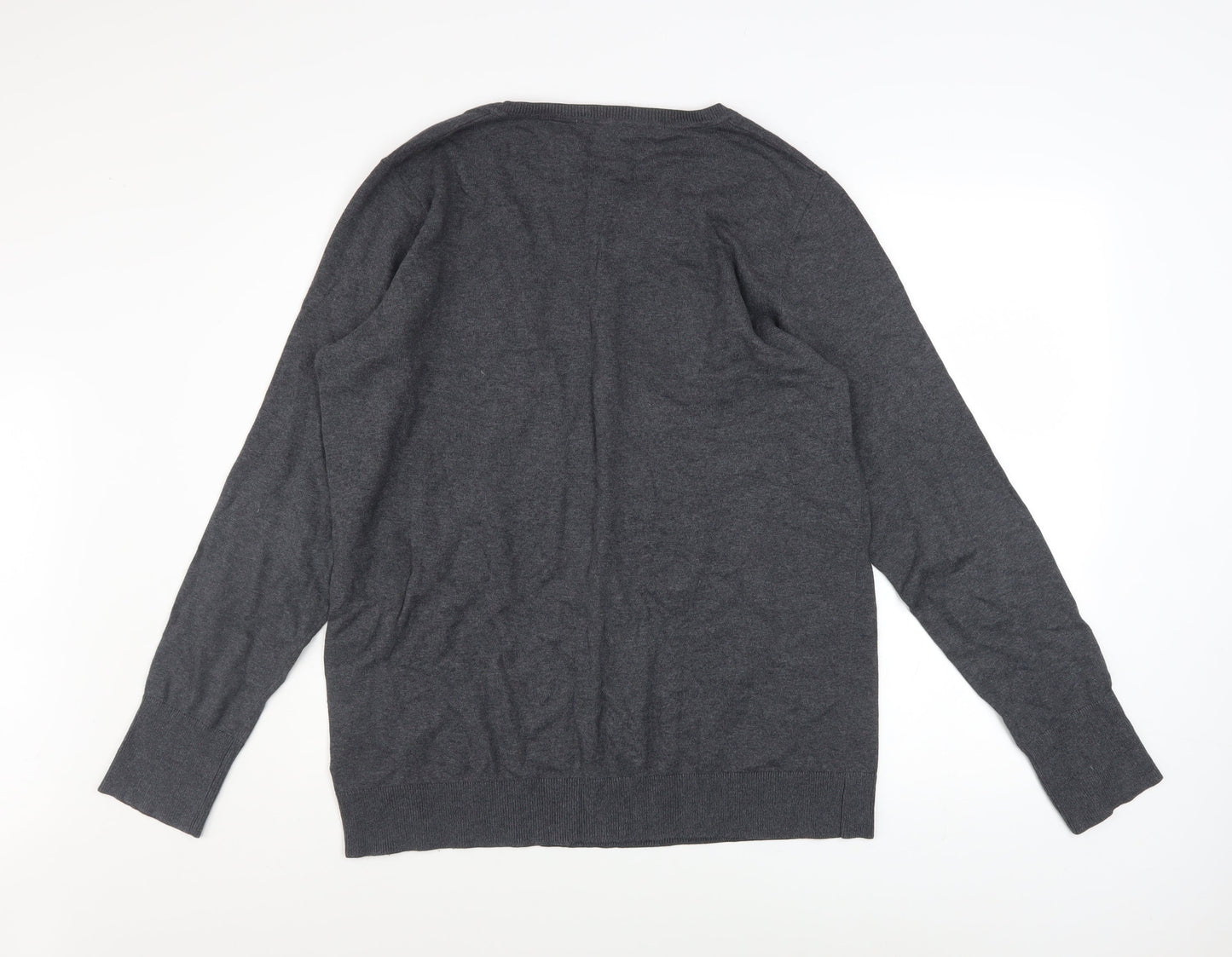 Mens UK Size 3XL TOM TAILOR Grey Pullover Jumper