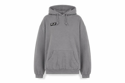 Womens UK Size 8 PRETTYLITTLETHING Grey Pullover Hoodie