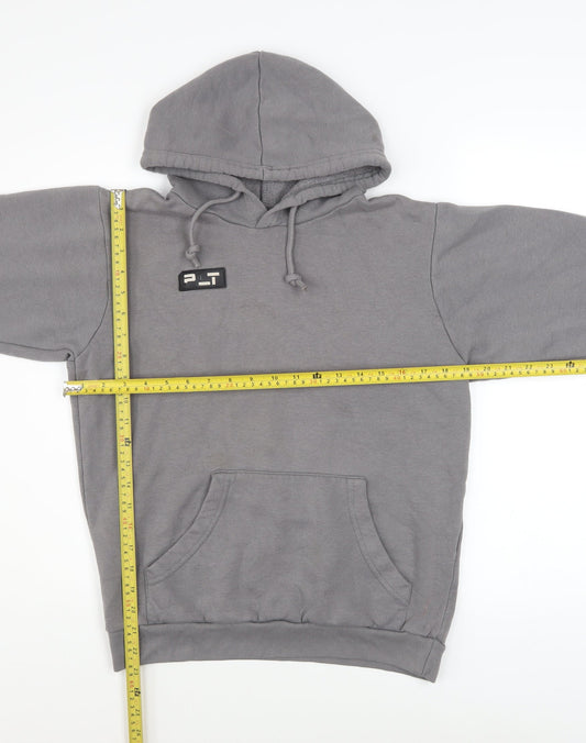 Womens UK Size 8 PRETTYLITTLETHING Grey Pullover Hoodie