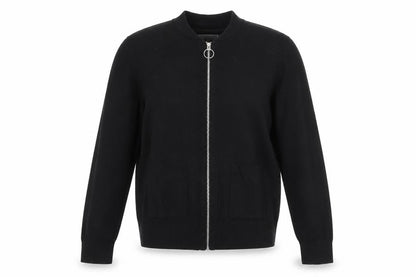 Red Herring Women’s Black Size 14 Full Zip Knit Casual Jacket