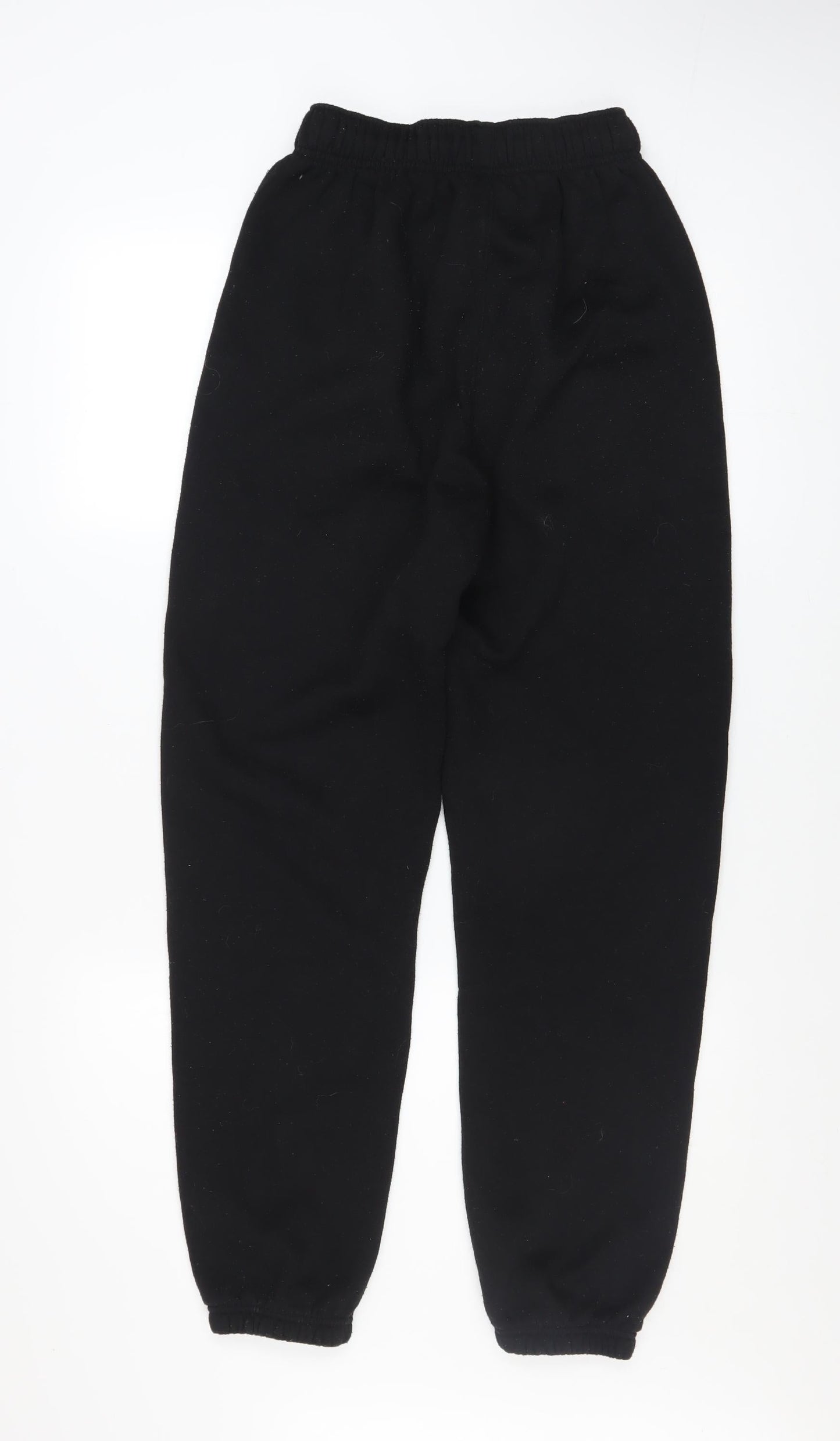 Slazenger Men's Black Small Fleece Sweatpants Tapered Joggers