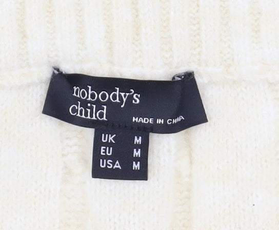 Womens UK Size M Nobody’s Child Straight & Pencil Knit Skirt