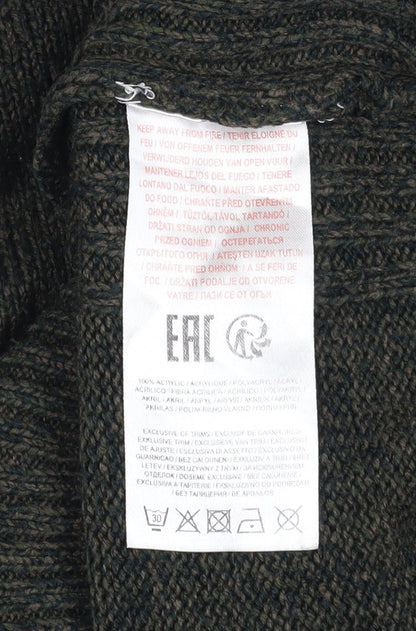 Mens UK Size L Kensington Eastside Green Pullover Jumper