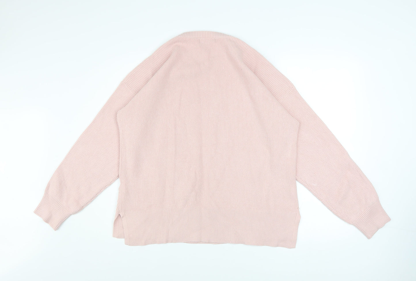 Womens UK Size L Marks and Spencer Pink Pullover Jumper