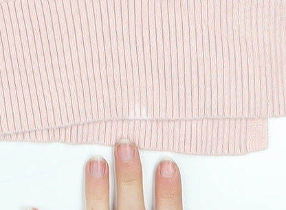 Womens UK Size L Marks and Spencer Pink Pullover Jumper