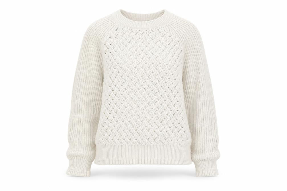 Womens UK Size S Marks and Spencer Ivory Pullover Jumper