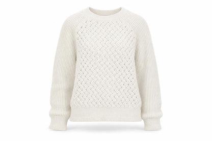 Womens UK Size S Marks and Spencer Ivory Pullover Jumper
