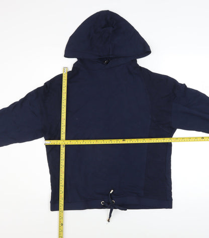 Womens UK Size 12 F&F Blue Pullover Hoodie