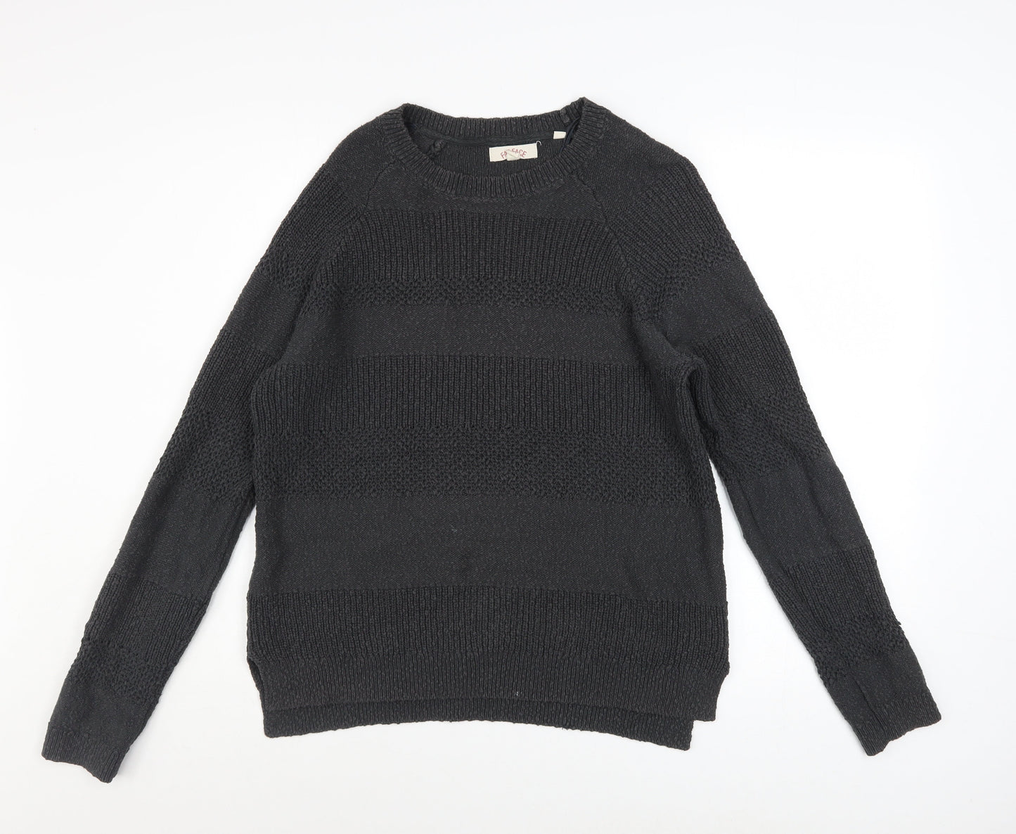 Womens UK Size 12 Fat Face Black Pullover Jumper