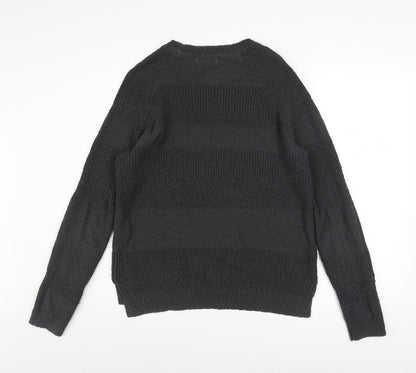 Womens UK Size 12 Fat Face Black Pullover Jumper