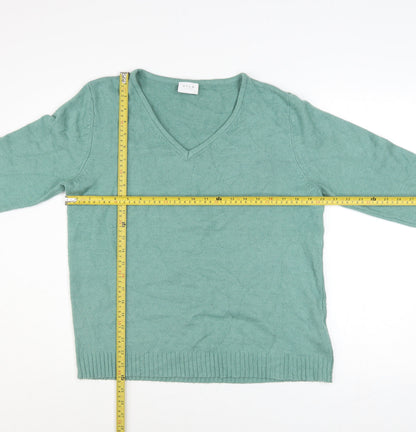 Womens UK Size XL VILA Green Pullover Jumper