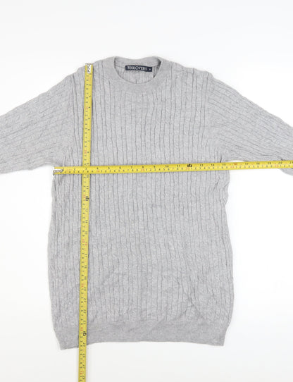 Mens UK Size S Woolovers Grey Pullover Jumper